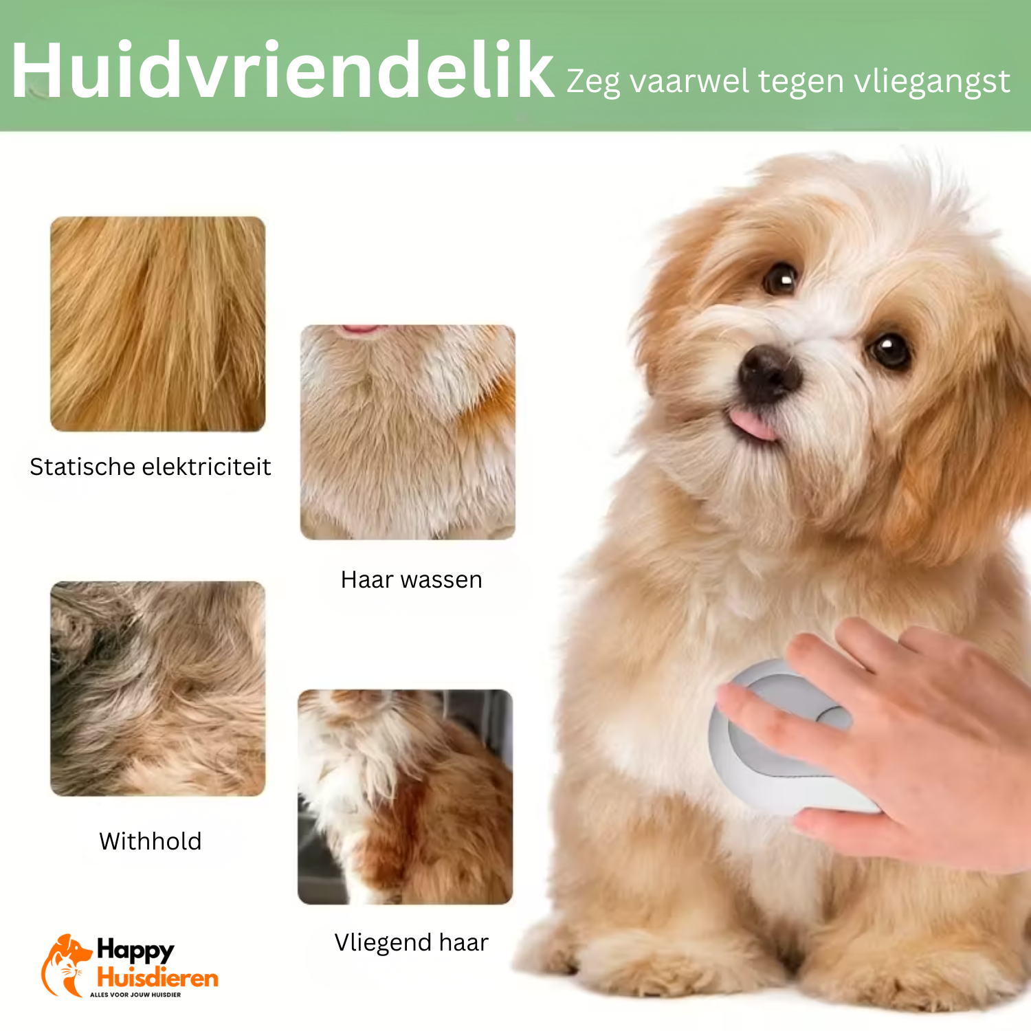 Oplaadbare huisdierspray-haarkam | Antistatische Verzorgingsborstel met Mist Spray, Haarverwijdering & Massage voor Honden & Katten