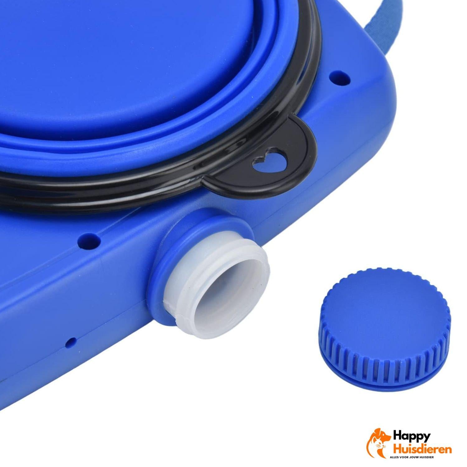 WalkEase Duo | Multifunctionele Hondenriem met Drink- en Voerfunctie