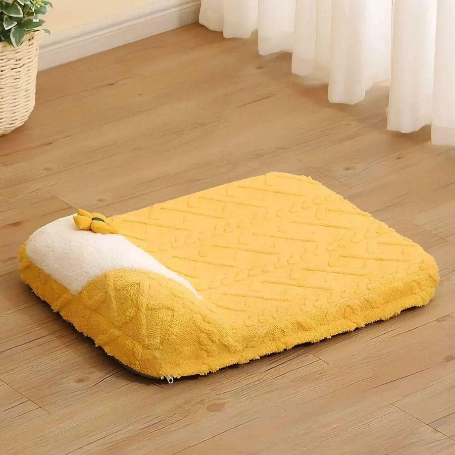 FleeceHaven | Luxe honden- en kattenbed met zachte fleecebekleding