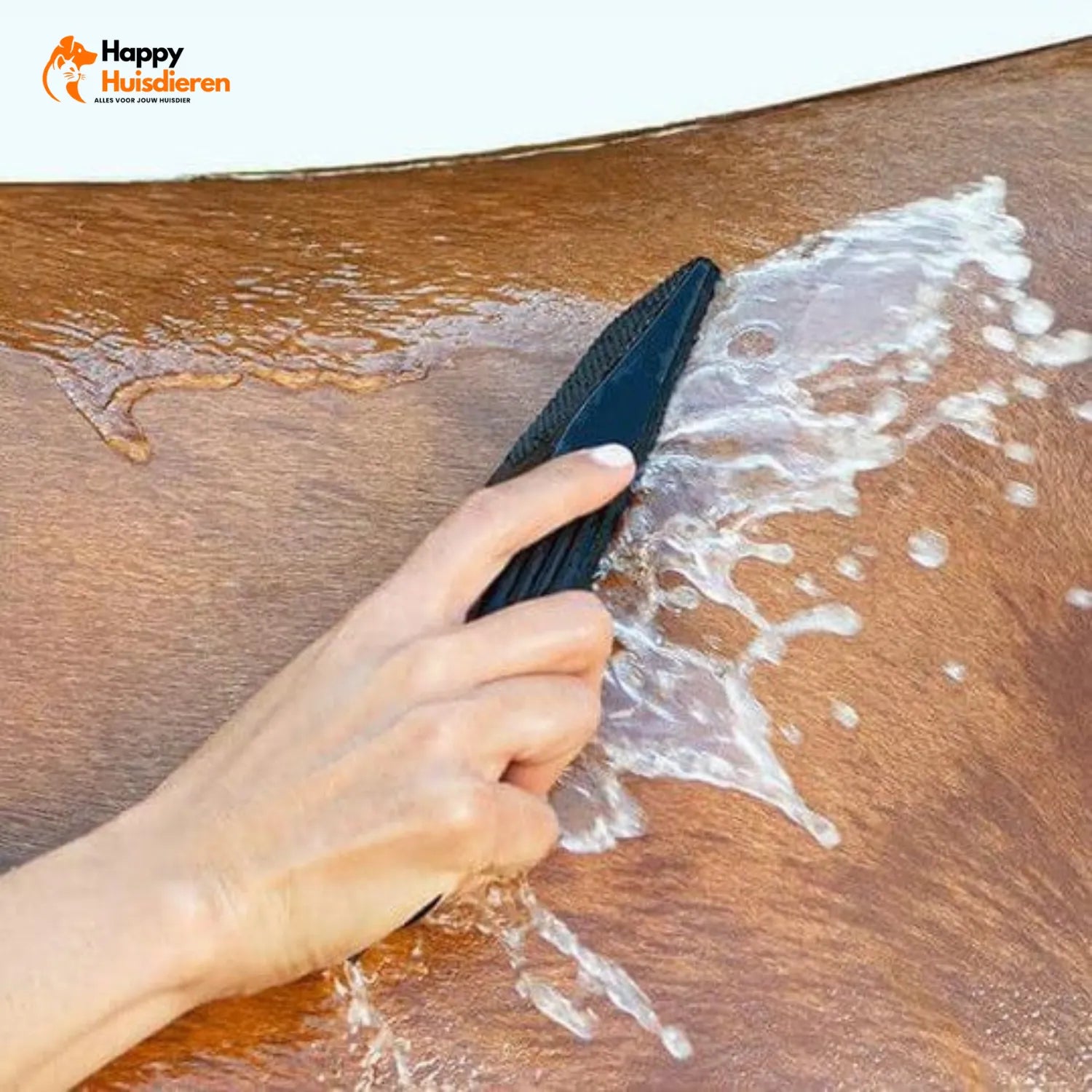 Alles-in-één Paardenborstel | Veelzijdige Borstel voor Grondige Verzorging