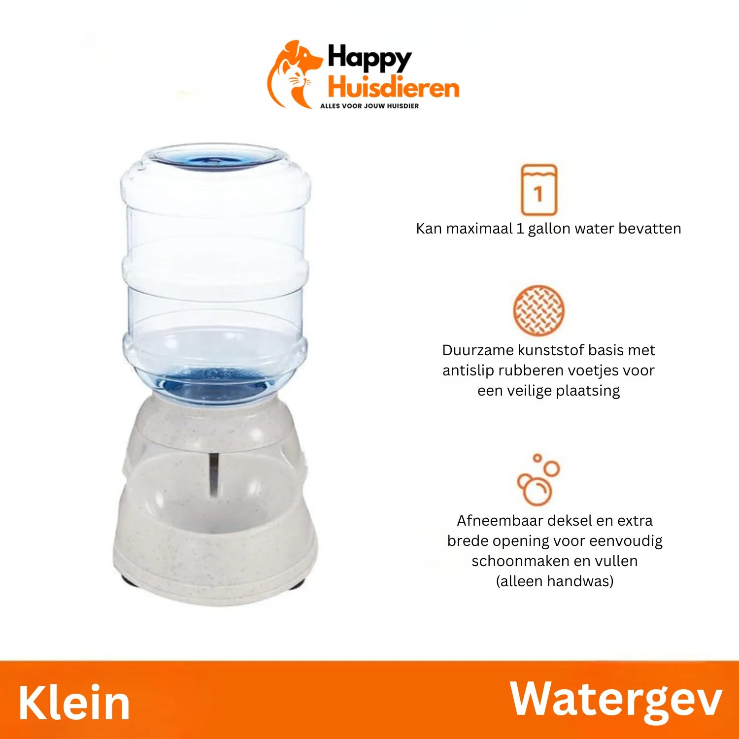 Animal Drink Genie | Automatische grote drinkbak voor katten en honden