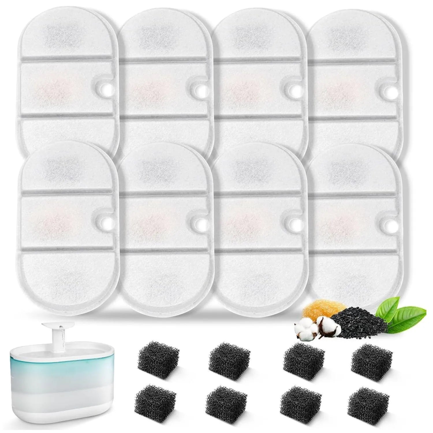 AquaFlow | Vervangingsfilters voor drinkfontein – schoon & vers water voor huisdieren