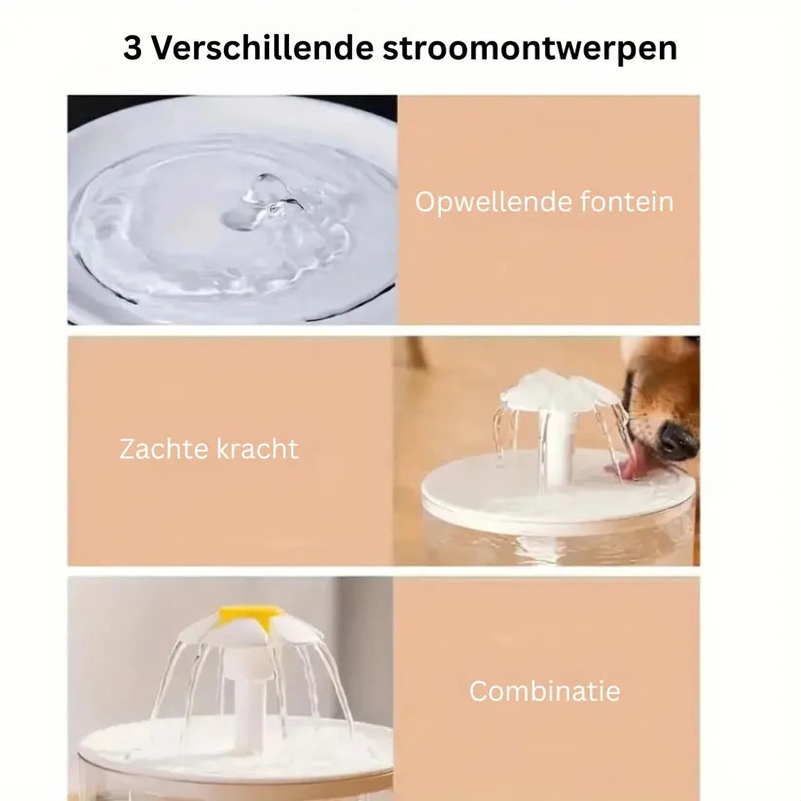 AquaPaws Drinkfontein | Stille Automatische Waterbron voor Katten en Honden