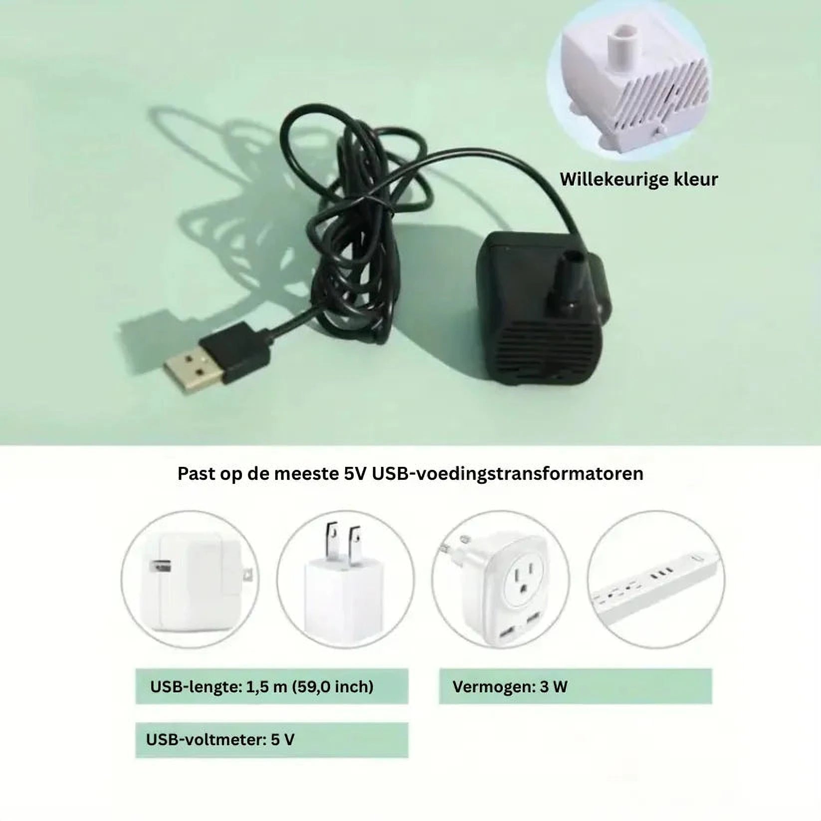 AquaPaws Drinkfontein | Stille Automatische Waterbron voor Katten en Honden