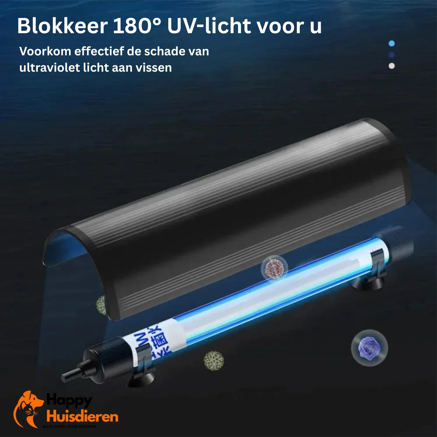 AquaZuiver UV | Onderwater Sterilisator voor Helder Water in Vijvers & Aquaria