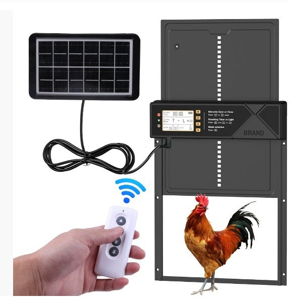 AutoCluck | Slim automatisch kippenluik voor elk weer en elk moment