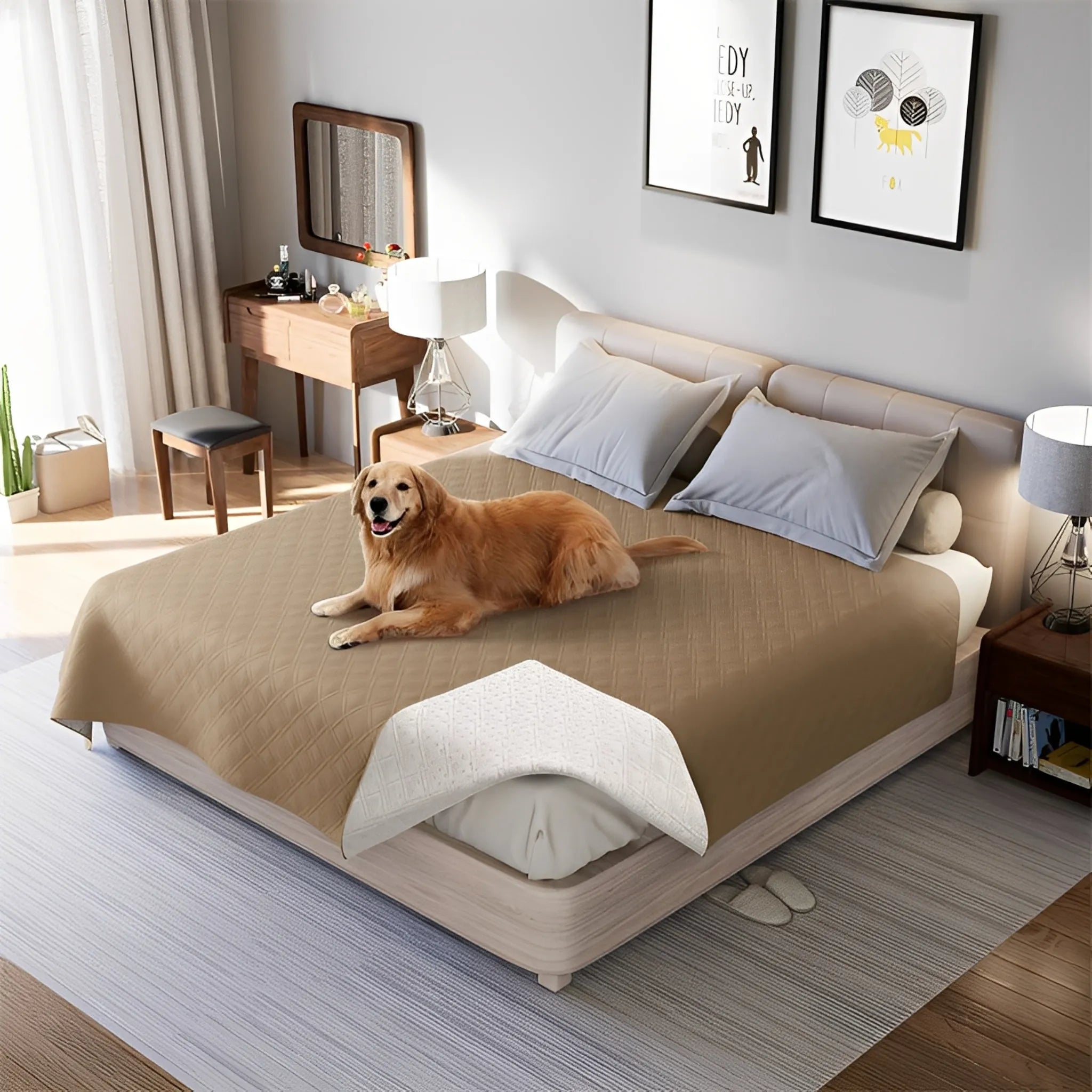 BankBeschermhoes Luxe | Waterdichte Antislip Bankbeschermer voor Stijlvolle Huizen