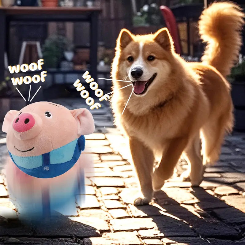 BarkBounce | Interactieve speelbal voor honden – springt, rolt en maakt geluid