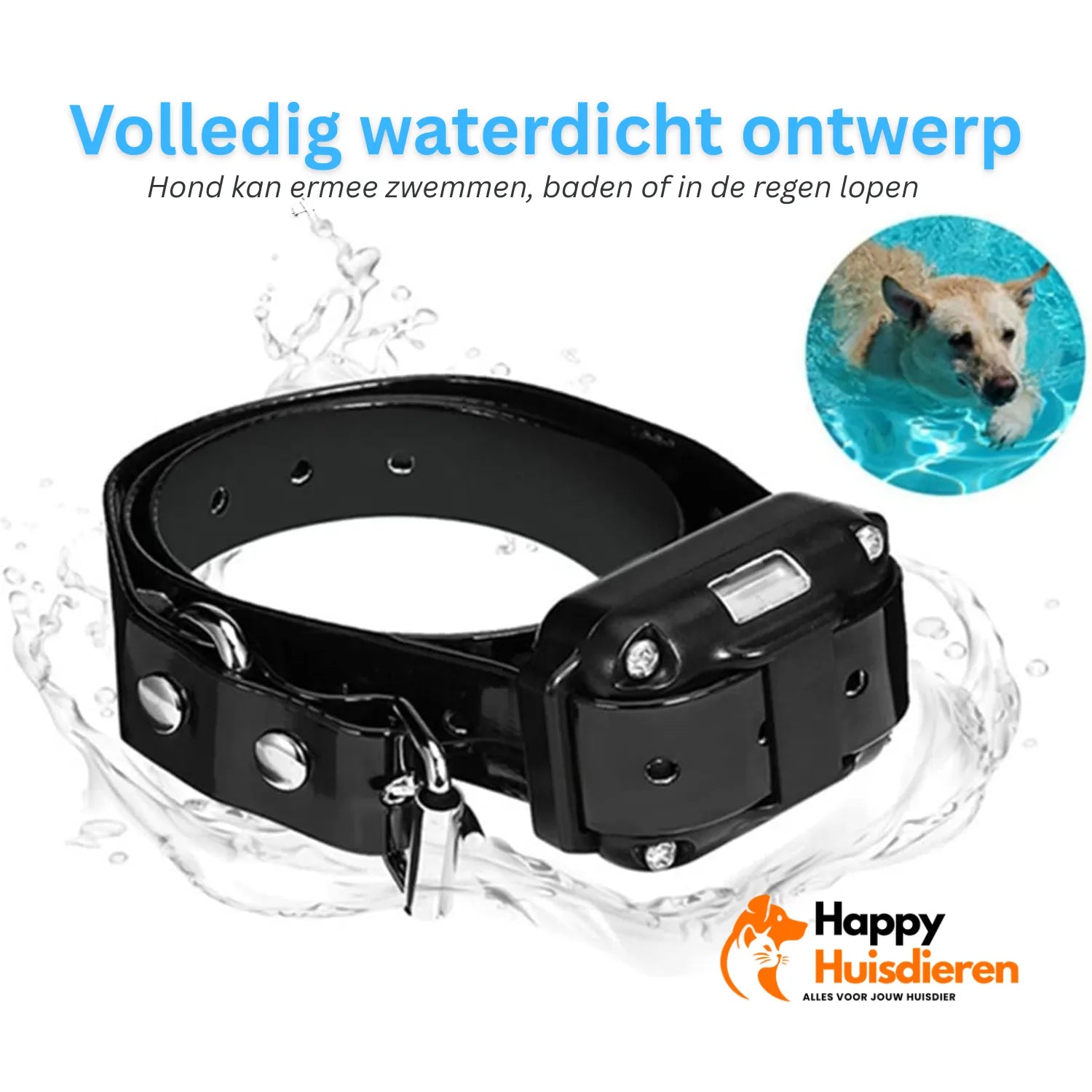 BarkControl Halsband | Hondentraining Halsband met Afstandsbediening, Trillingen & Geluid