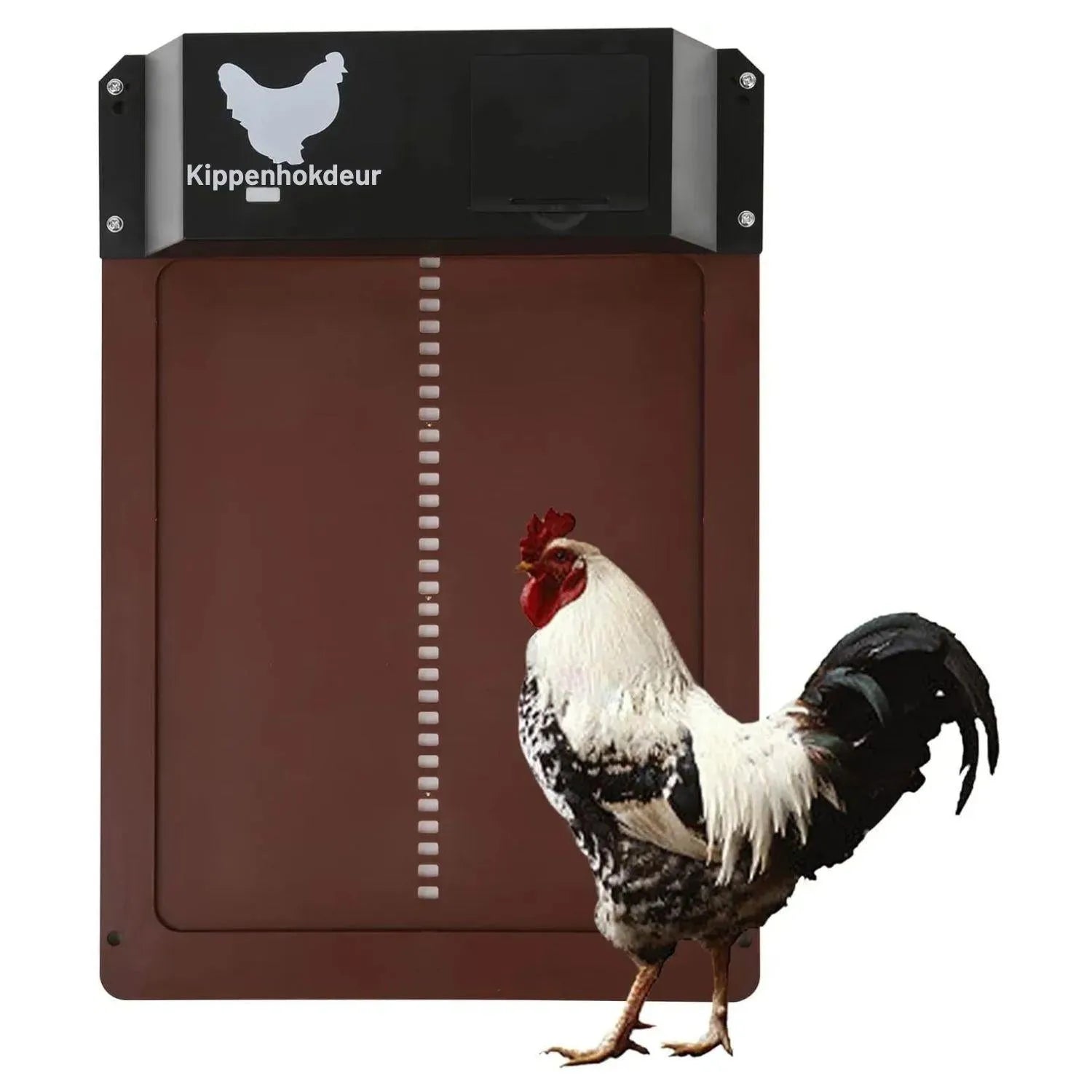 Bertha | Slimme deur met lichtsensor voor kippenhokken – veilig & weerbestendig
