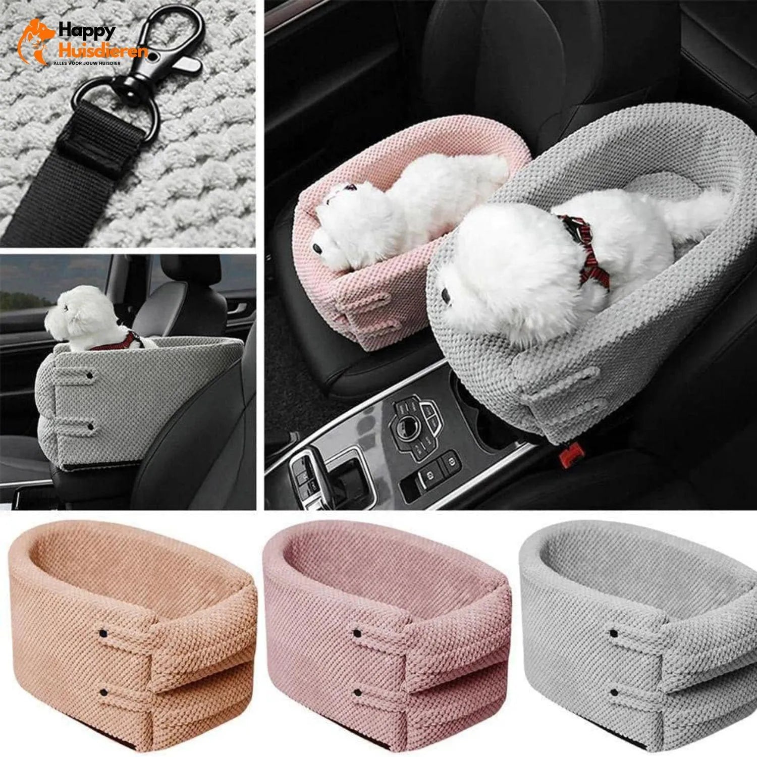 Binky | Autostoel voor huisdieren – veilig, stabiel & comfortabel onderweg