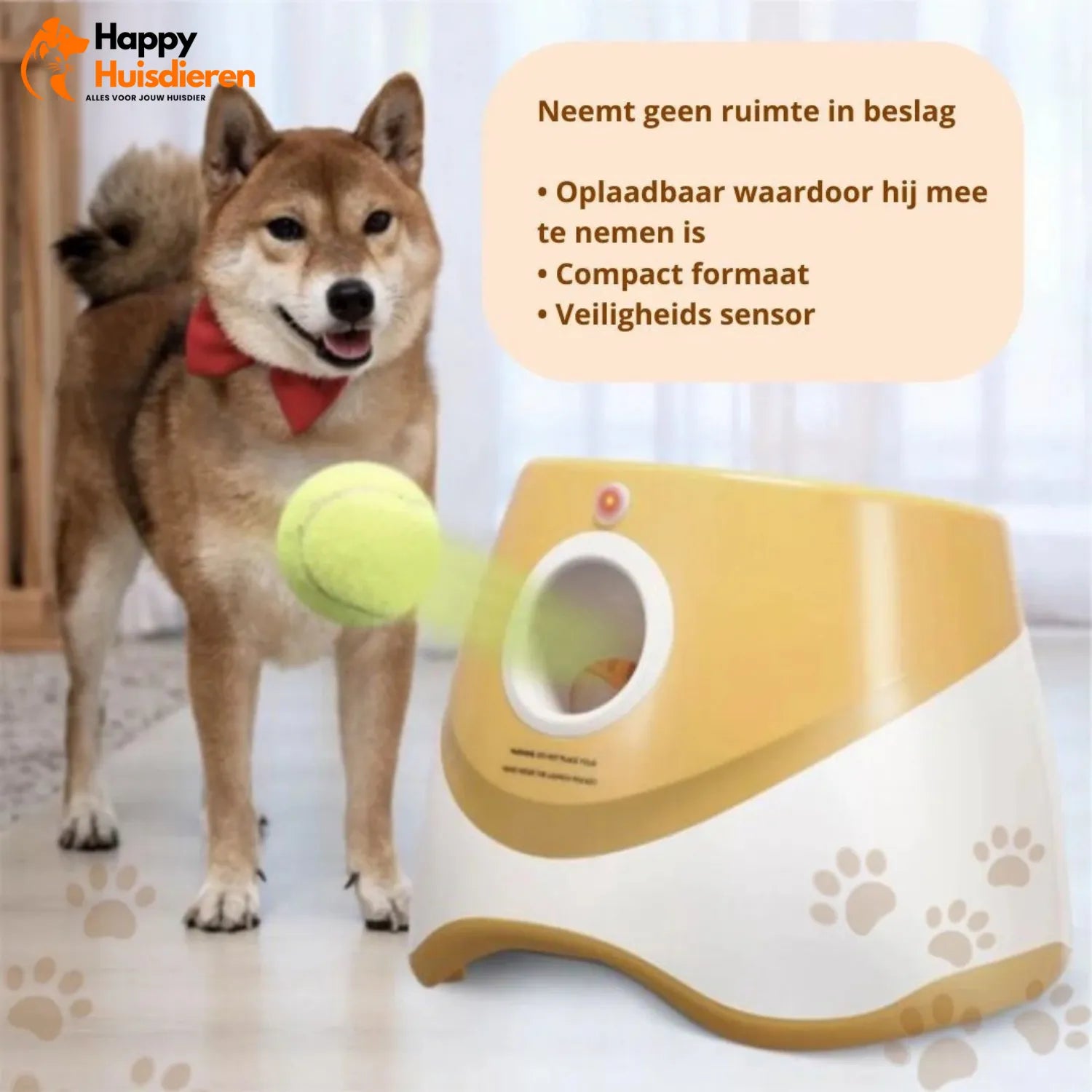 Blaffende Bol | Stimulerend Hondenspeelgoed voor Eindeloos Plezier