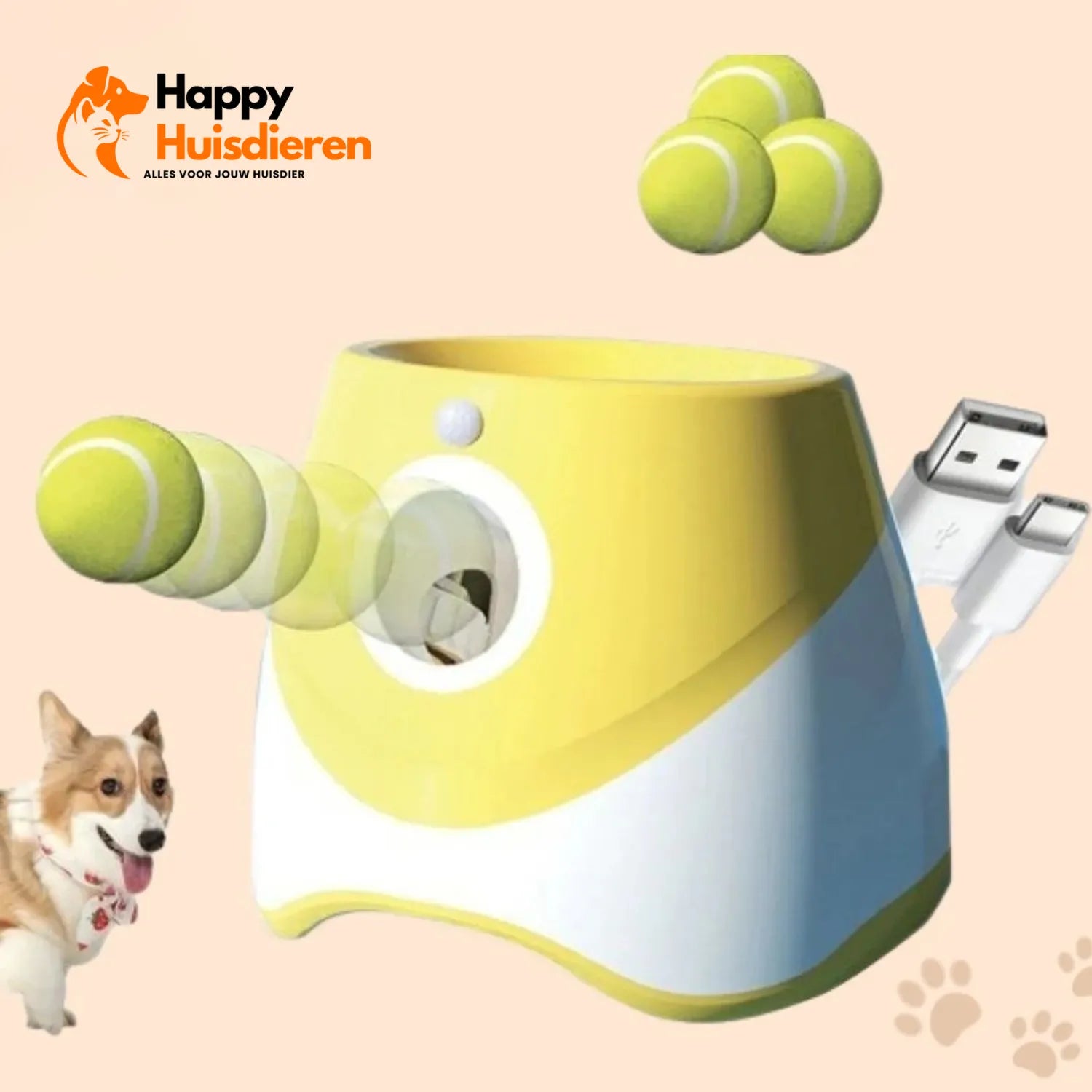 Blaffende Bol | Stimulerend Hondenspeelgoed voor Eindeloos Plezier