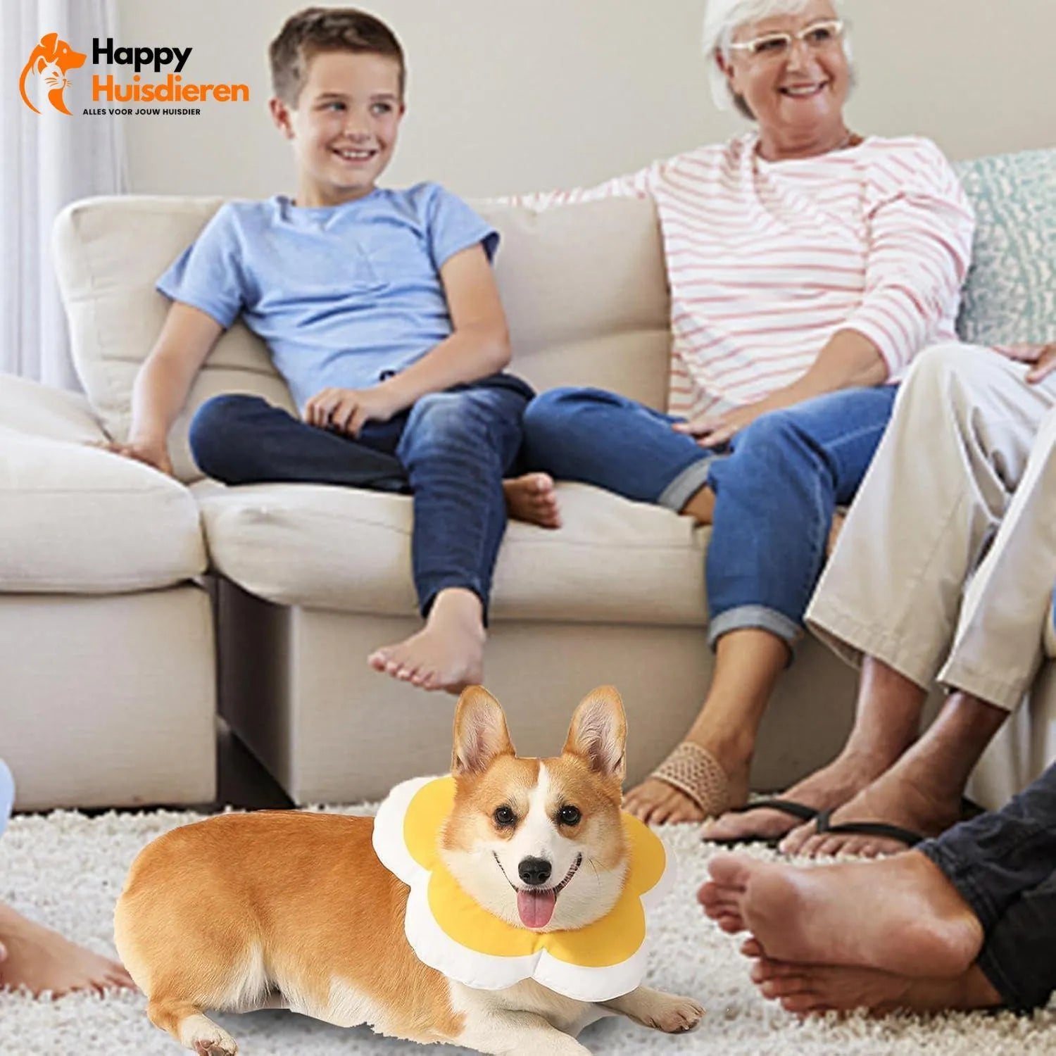 BloomGuard Kraag | Comfortabele herstelkraag voor huisdieren in bloemvorm