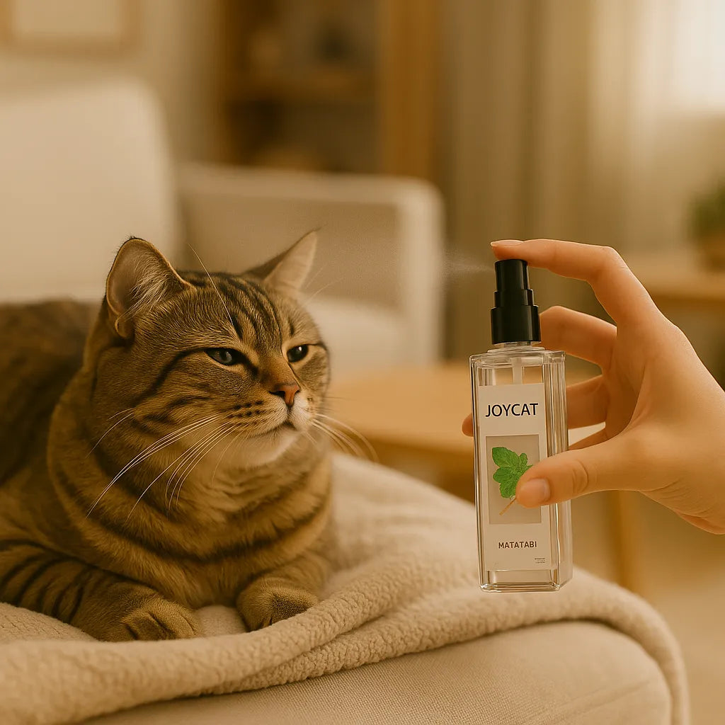 MeowMist | Stimulerende kattenkruid spray voor speelse en blije katten