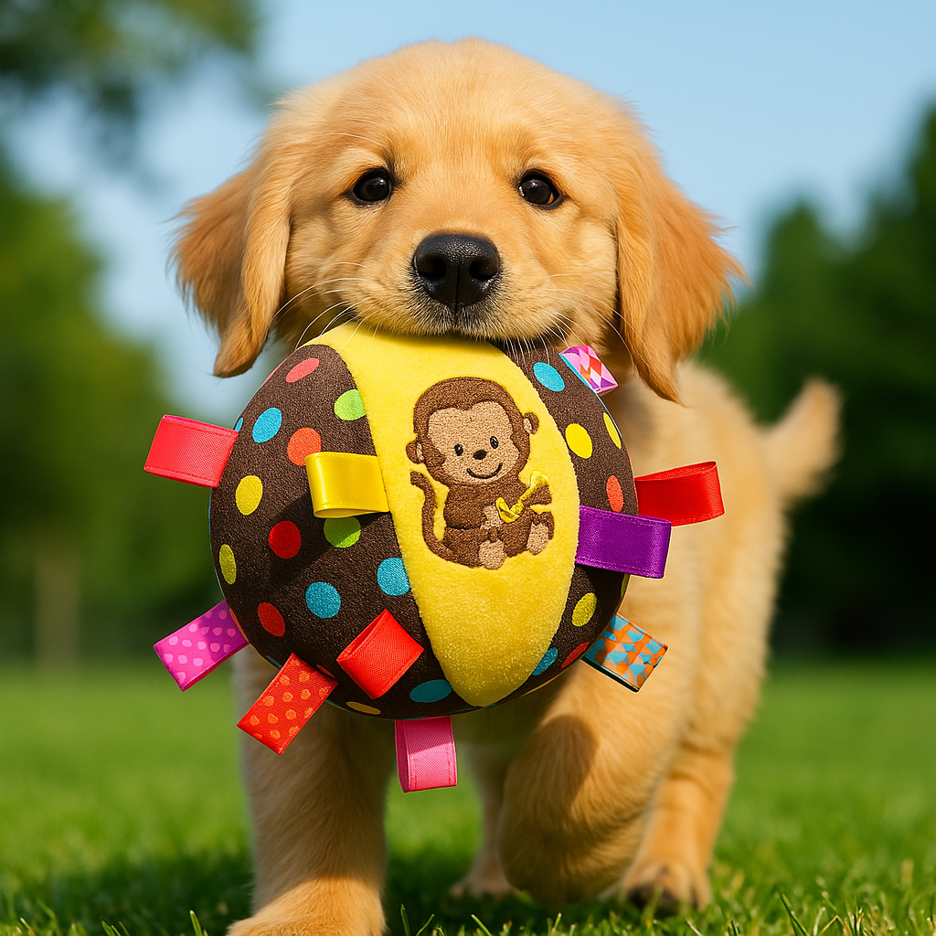 BounceBuddy | Interactief hondenspeelgoed met geluid tegen verveling en sloopgedrag