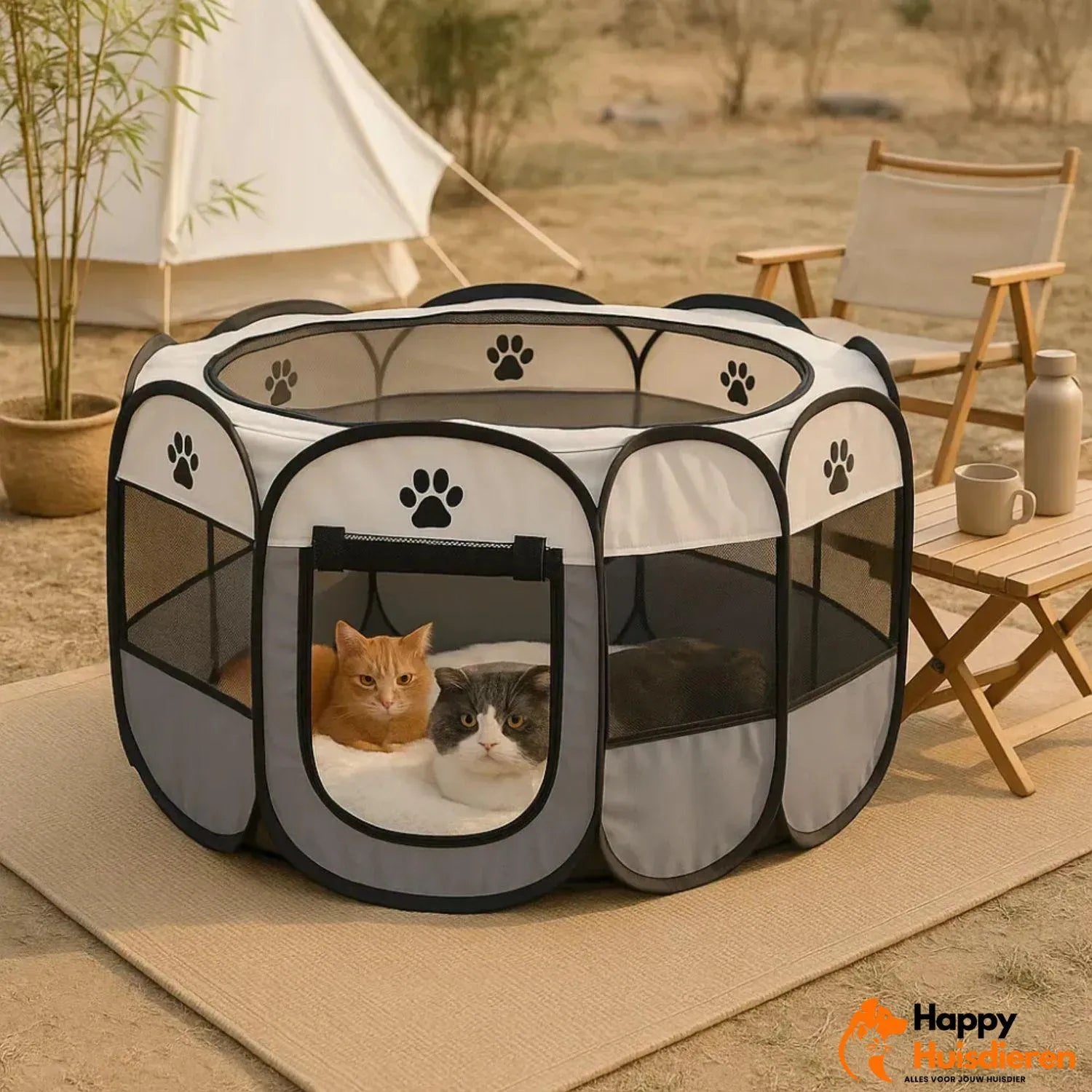 BreezyPaw | Waterbestendige Huisdierentent met Ademend Ontwerp