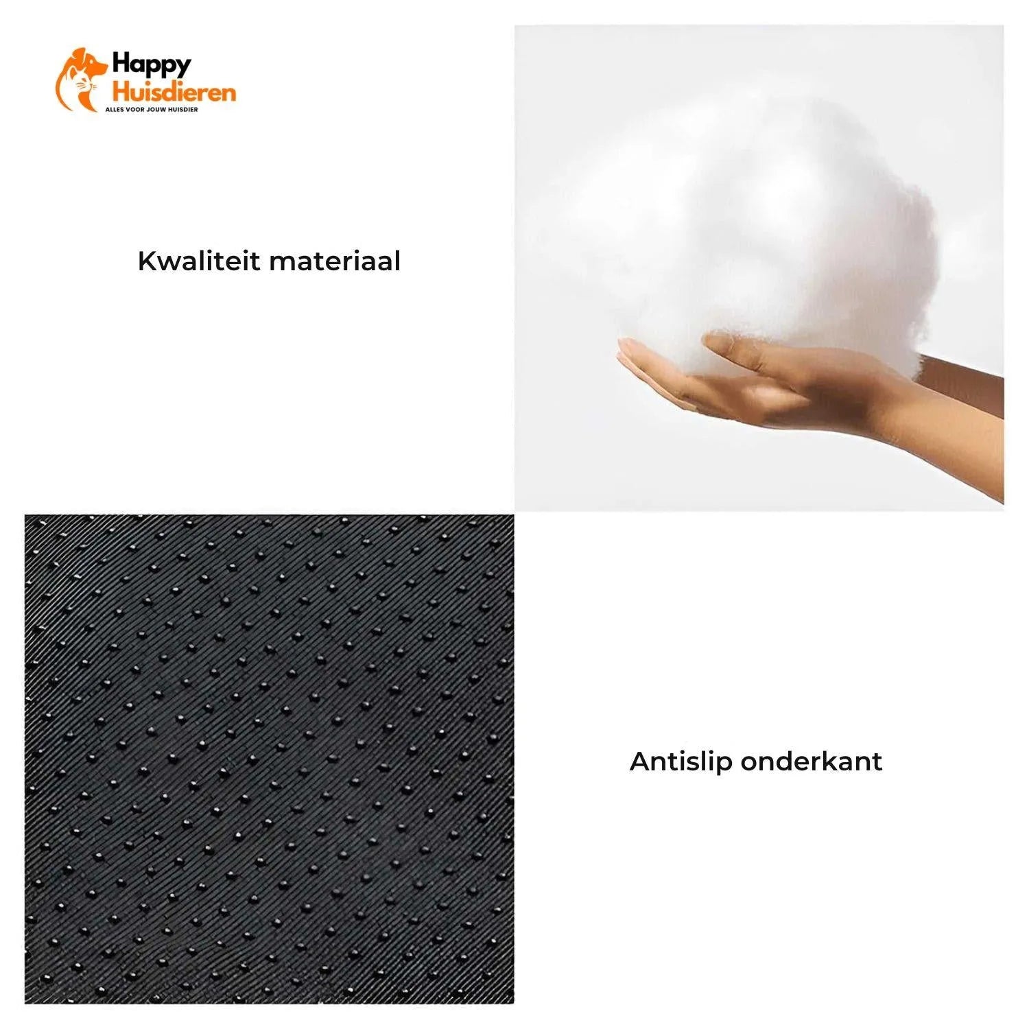 CanineCloud Couch | Flanellen Honden Sofa voor Diepe Ontspanning