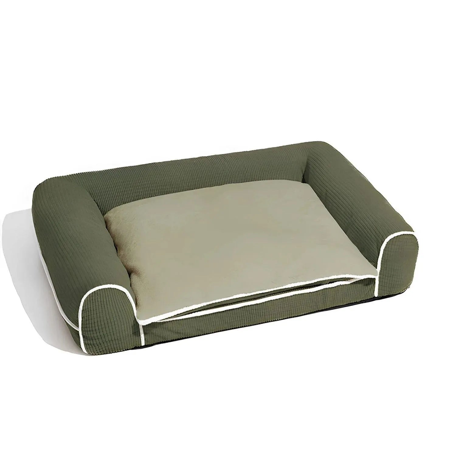 CanineCloud Couch | Flanellen Honden Sofa voor Diepe Ontspanning