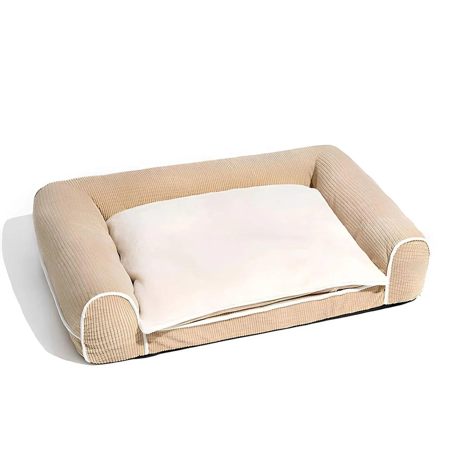 CanineCloud Couch | Flanellen Honden Sofa voor Diepe Ontspanning