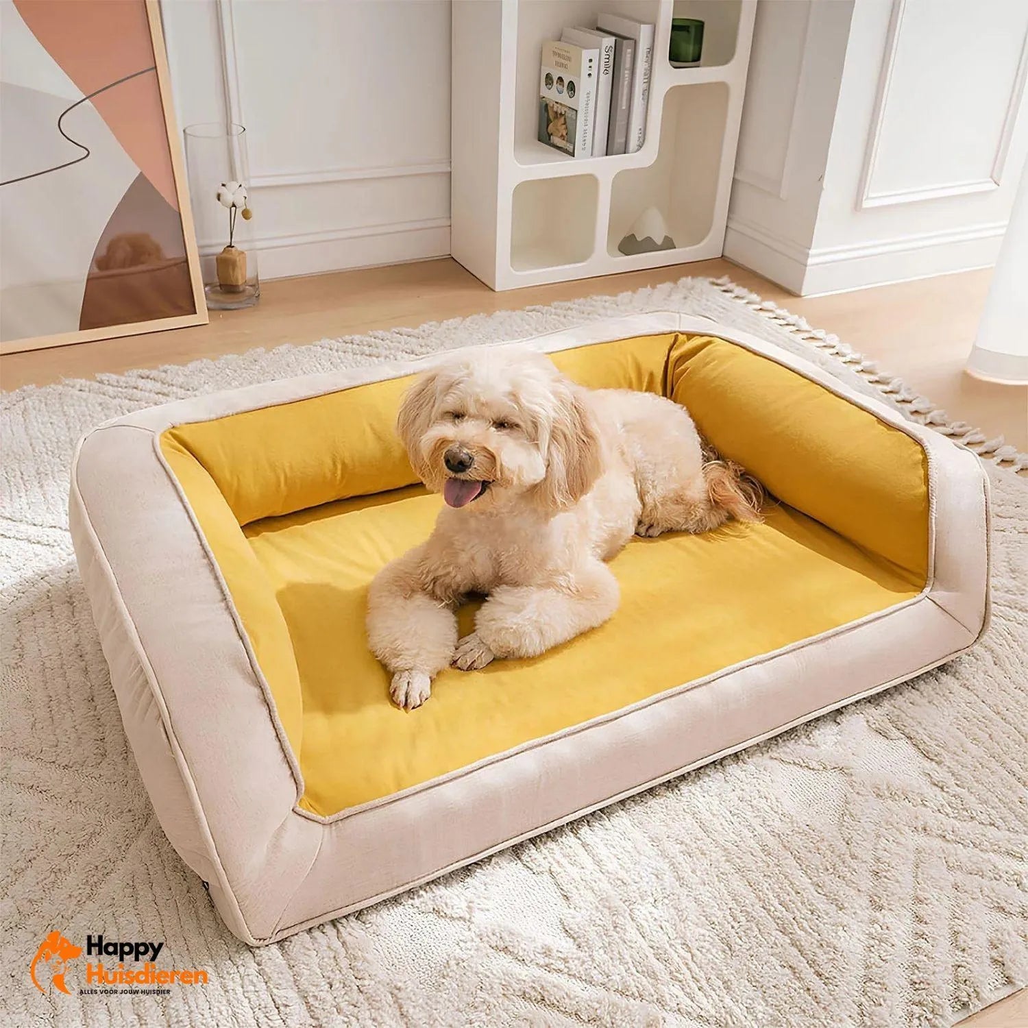 CanineHaven Lounge | Comfortabele Sofa met Optimale Ondersteuning