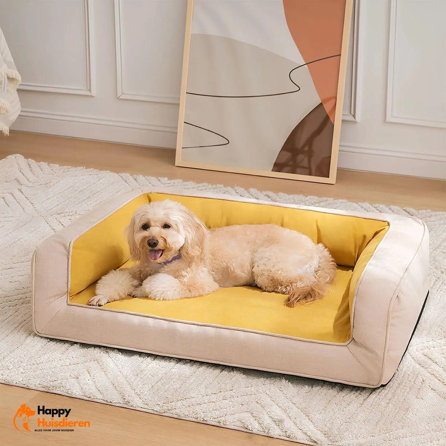 CanineHaven Lounge | Comfortabele Sofa met Optimale Ondersteuning