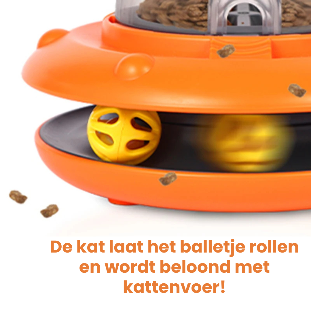 BrainBite | Interactieve automatische slowfeeder voor katten