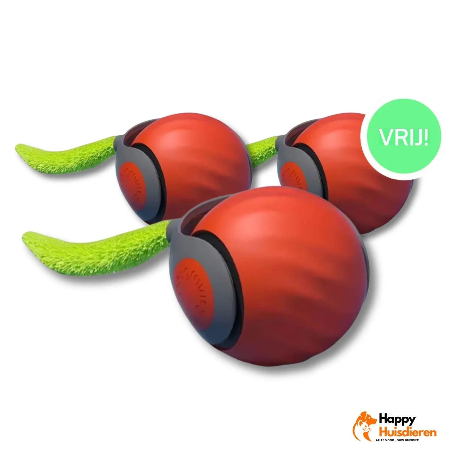 ChaseWhirl | Interactieve kattenbal met bewegende staart & oplaadbare motor