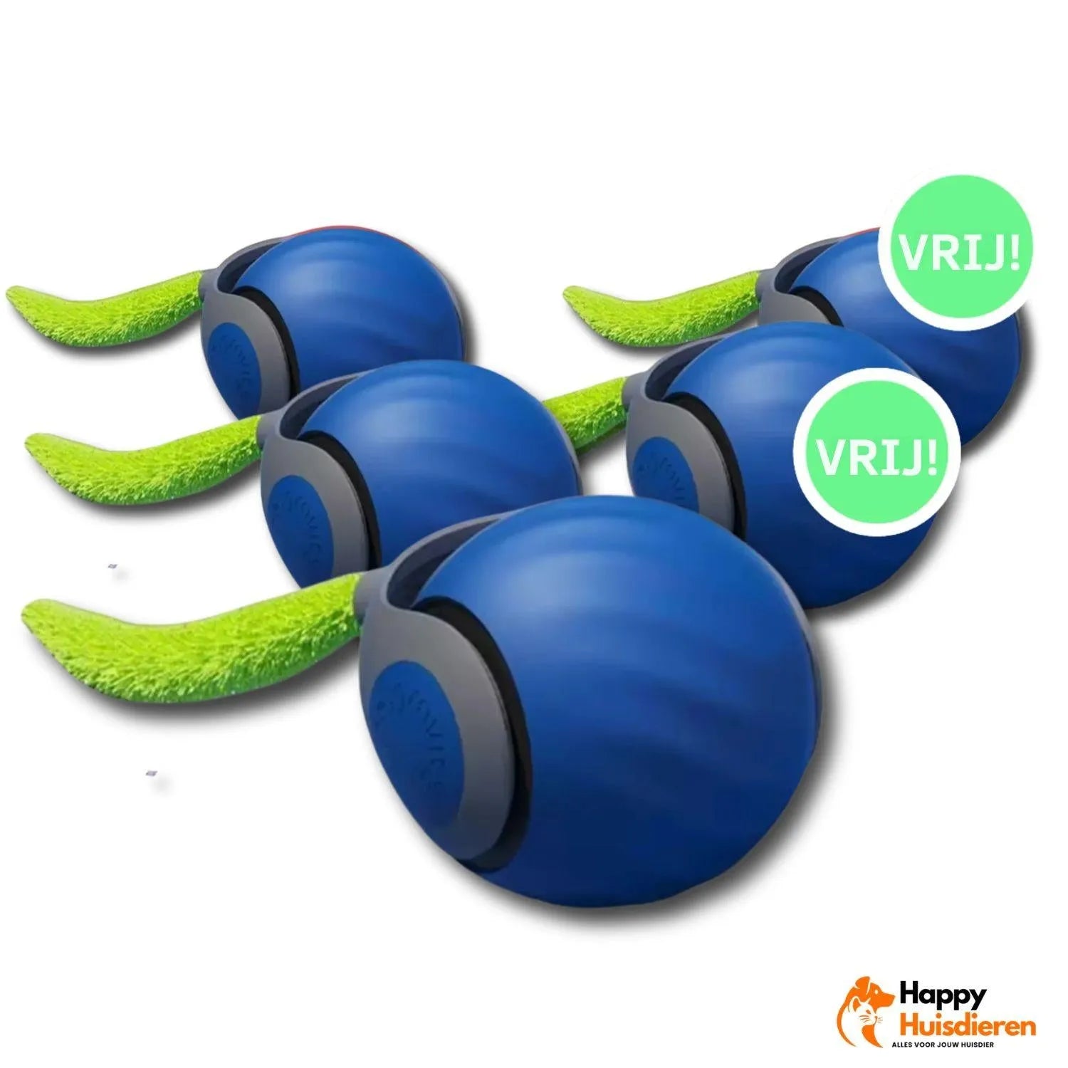 ChaseWhirl | Interactieve kattenbal met bewegende staart & oplaadbare motor