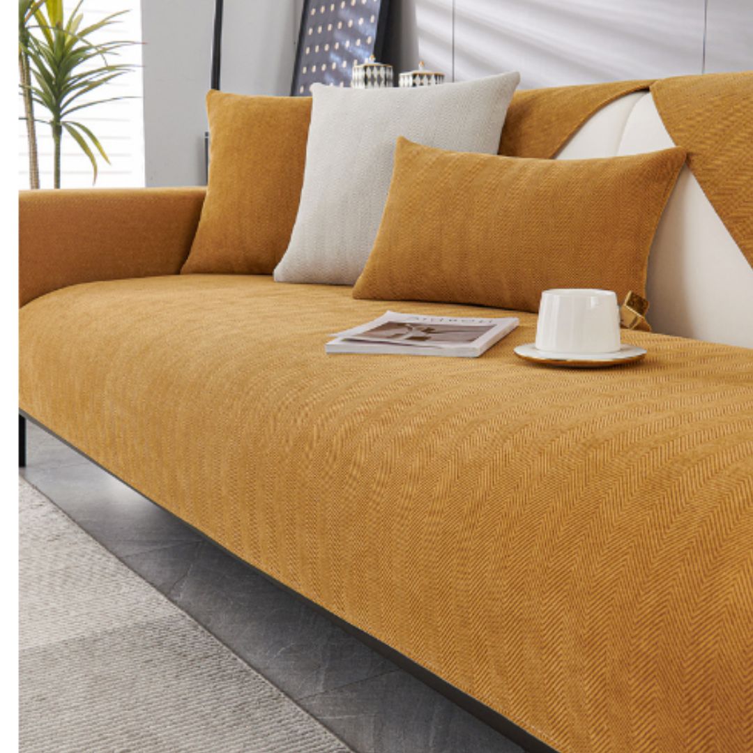 ChenilleShield Cover | Bankhoes antislip & antikras