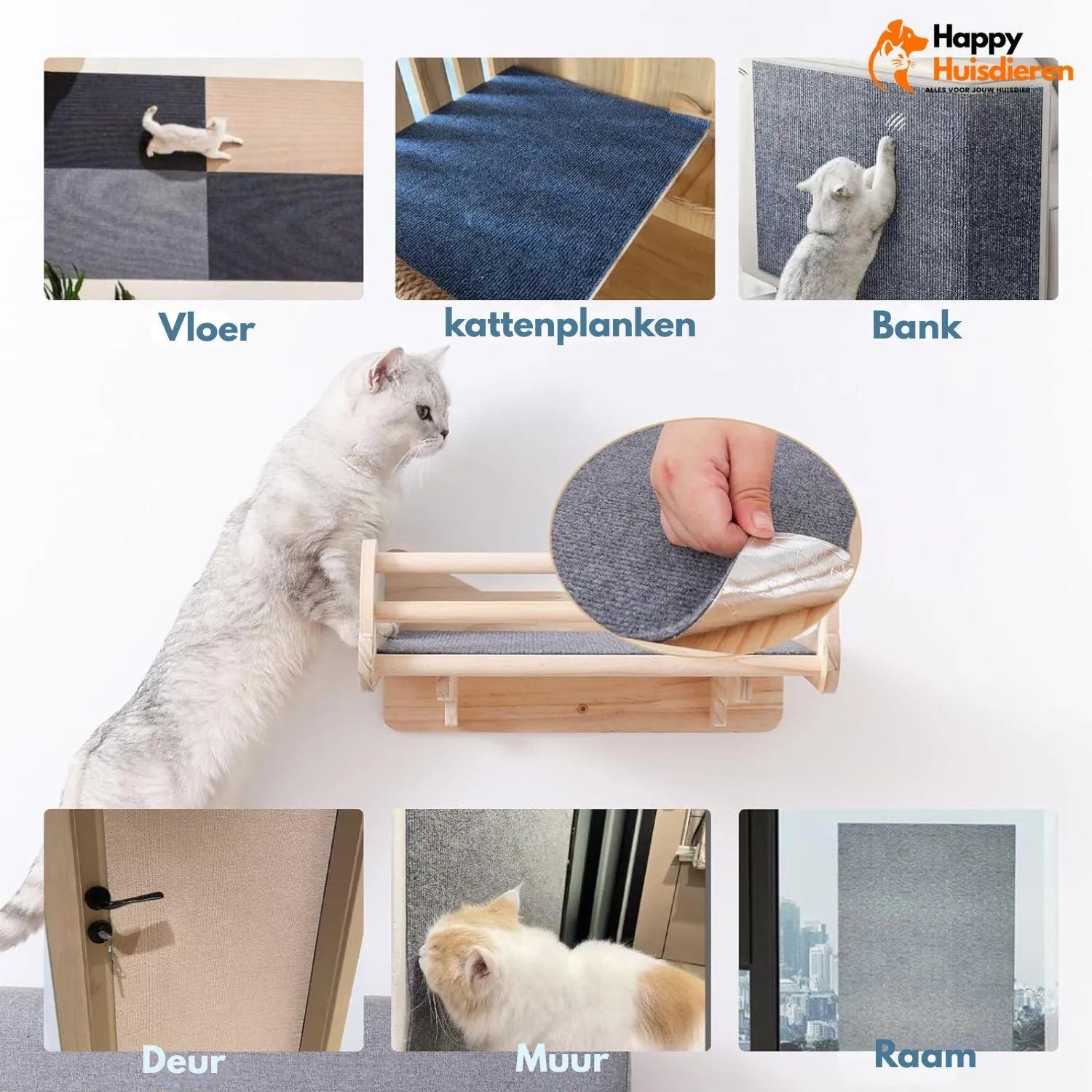 ClawGuard - Meubelbescherming zelfklevende krabmat