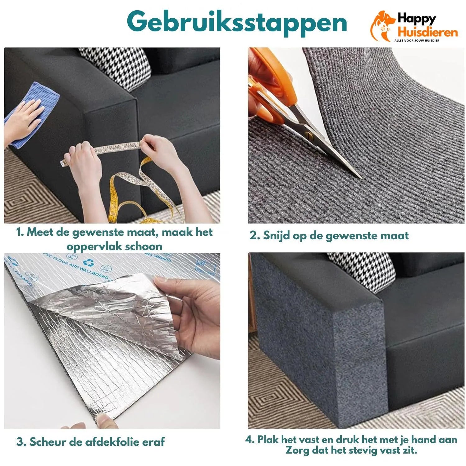 ClawGuard - Meubelbescherming zelfklevende krabmat