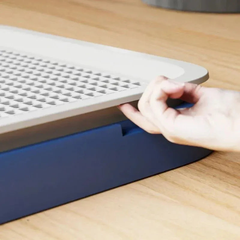 CleanPaw PottyTray | Hygiënisch Hondentoilet met Antislip en Spatbescherming