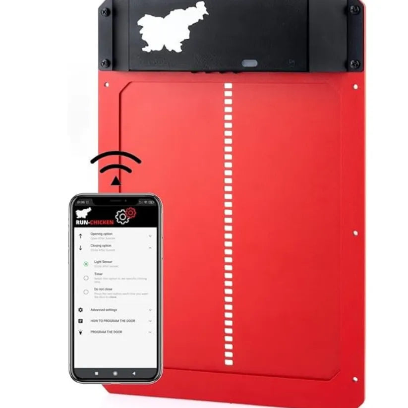 CluckSafe Pro | Automatisch Kippenluik met Timer en Lichtsensor