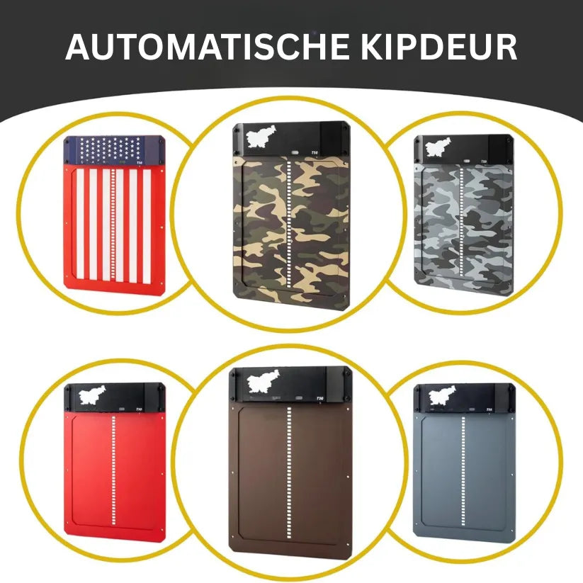 CluckSafe Pro | Automatisch Kippenluik met Timer en Lichtsensor