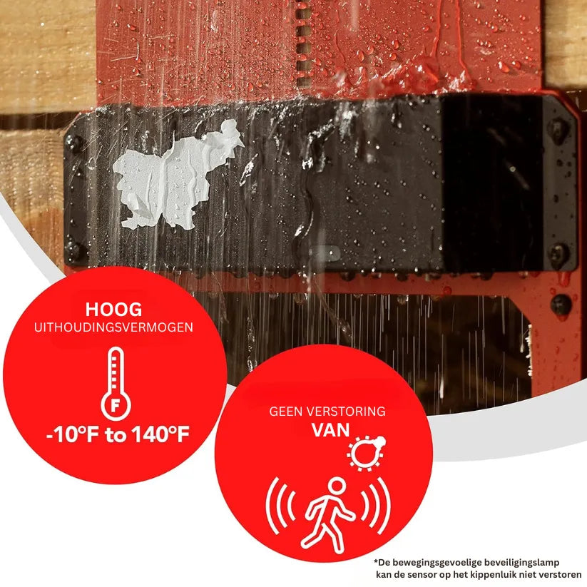 CluckSafe Pro | Automatisch Kippenluik met Timer en Lichtsensor