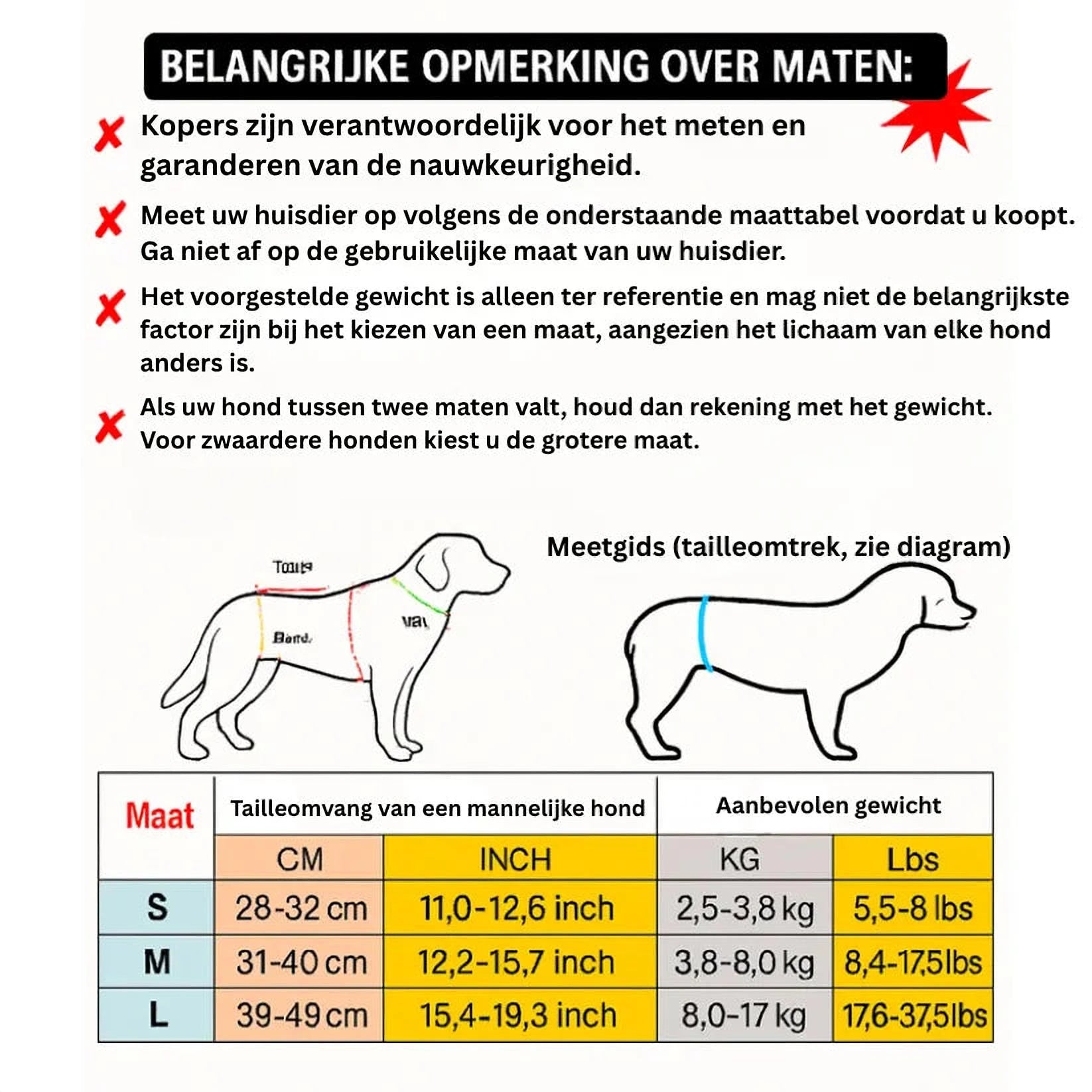 ComfyTail Wrap | Herbruikbare Hondenluier voor Reuen – Ademend & Hygiënisch