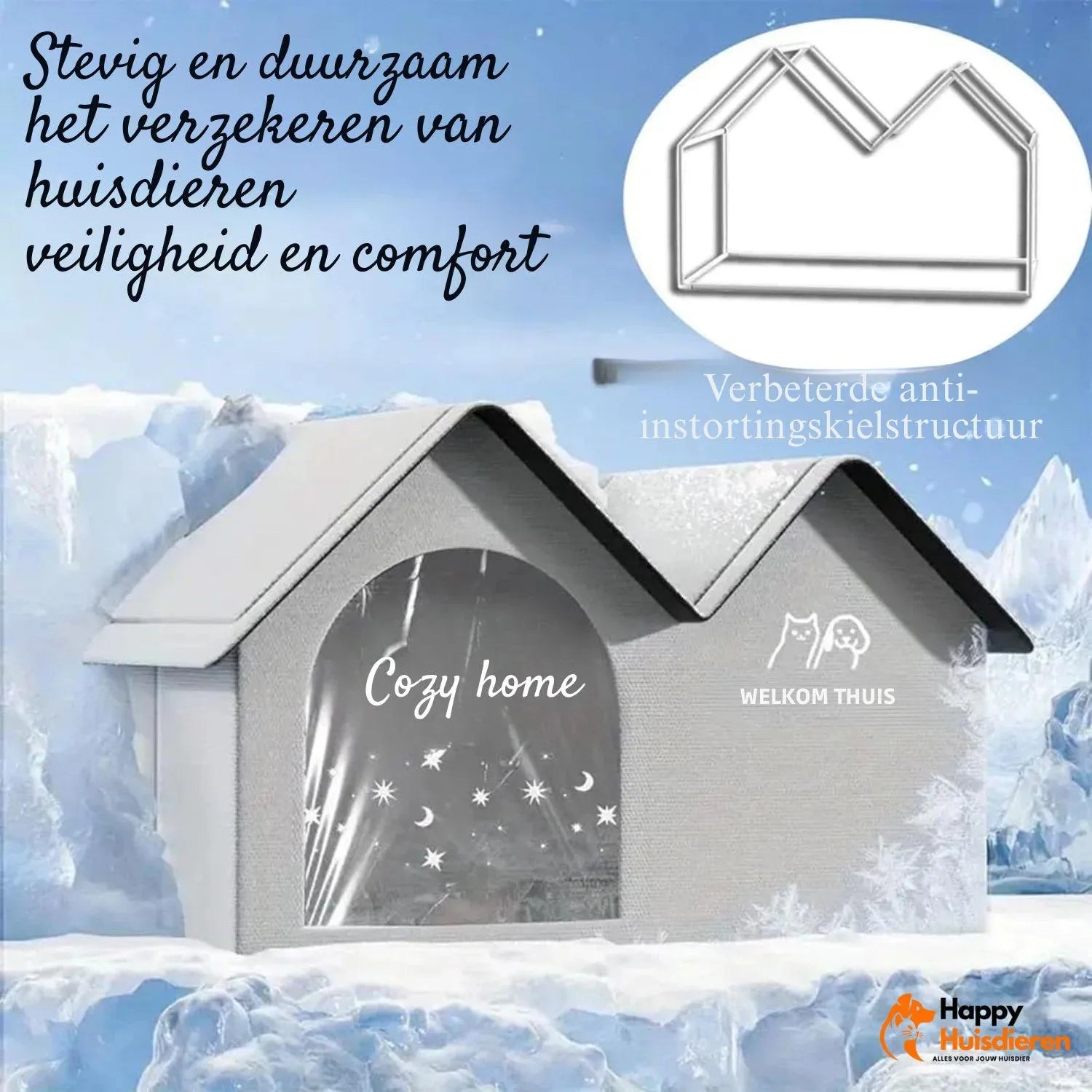 CoolDen House | Verkoelend kattenhuis – veilig, comfortabel & stijlvol ontwerp