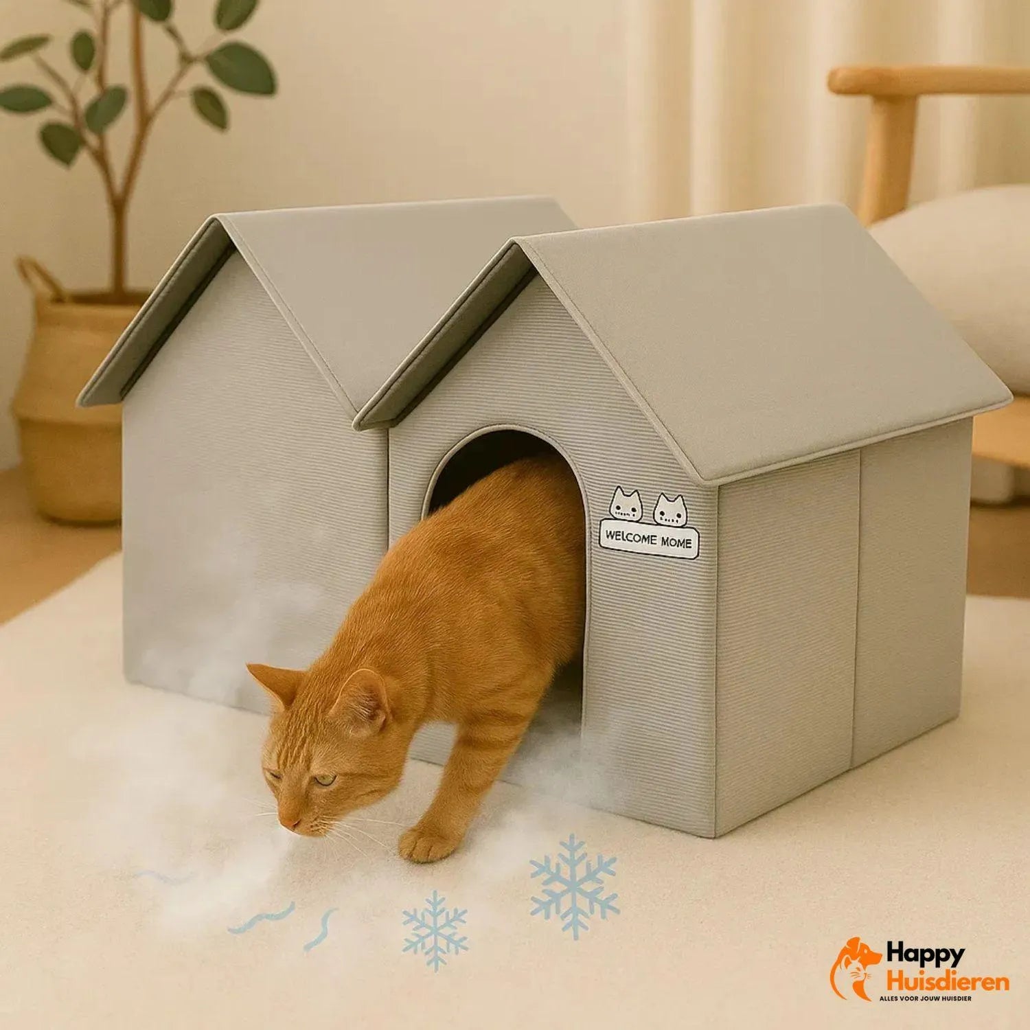 CoolDen House | Verkoelend kattenhuis – veilig, comfortabel & stijlvol ontwerp