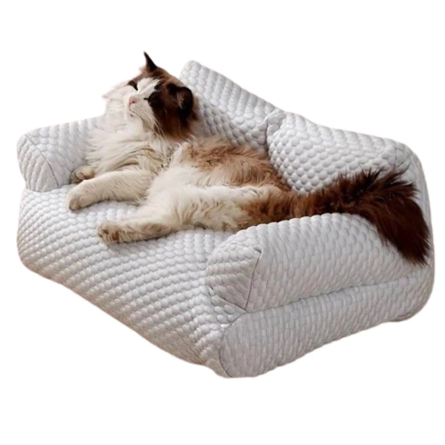 CoolRest Bed | Verkoelend hondenbed van ijszijde met antislipbodem & rugsteun