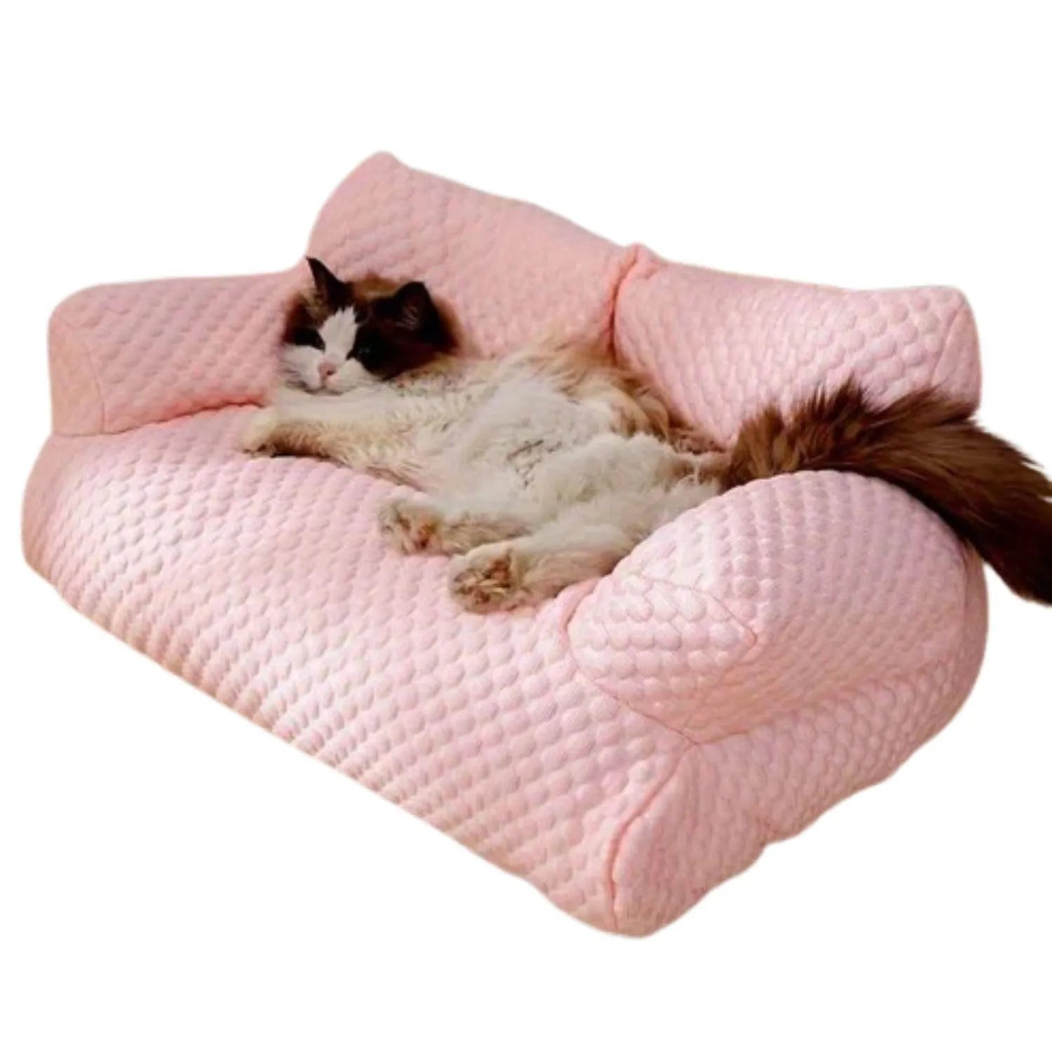 CoolRest Bed | Verkoelend hondenbed van ijszijde met antislipbodem & rugsteun