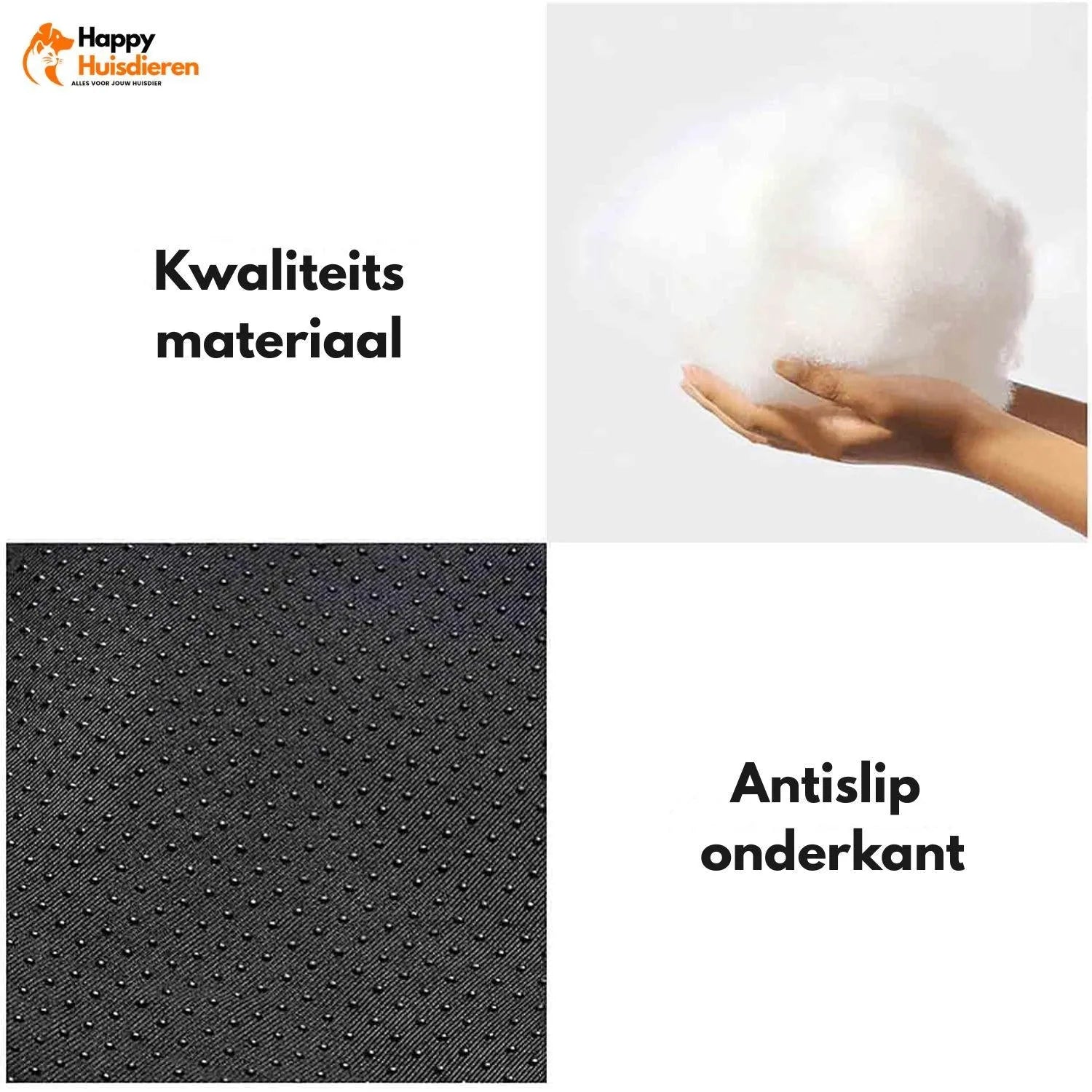 CoolRest Bed | Verkoelend hondenbed van ijszijde met antislipbodem & rugsteun