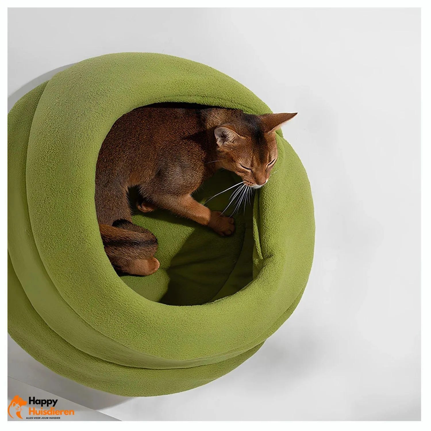 CosyTail Nest | Knusse Pet Grot met Zachte Fleecevoering