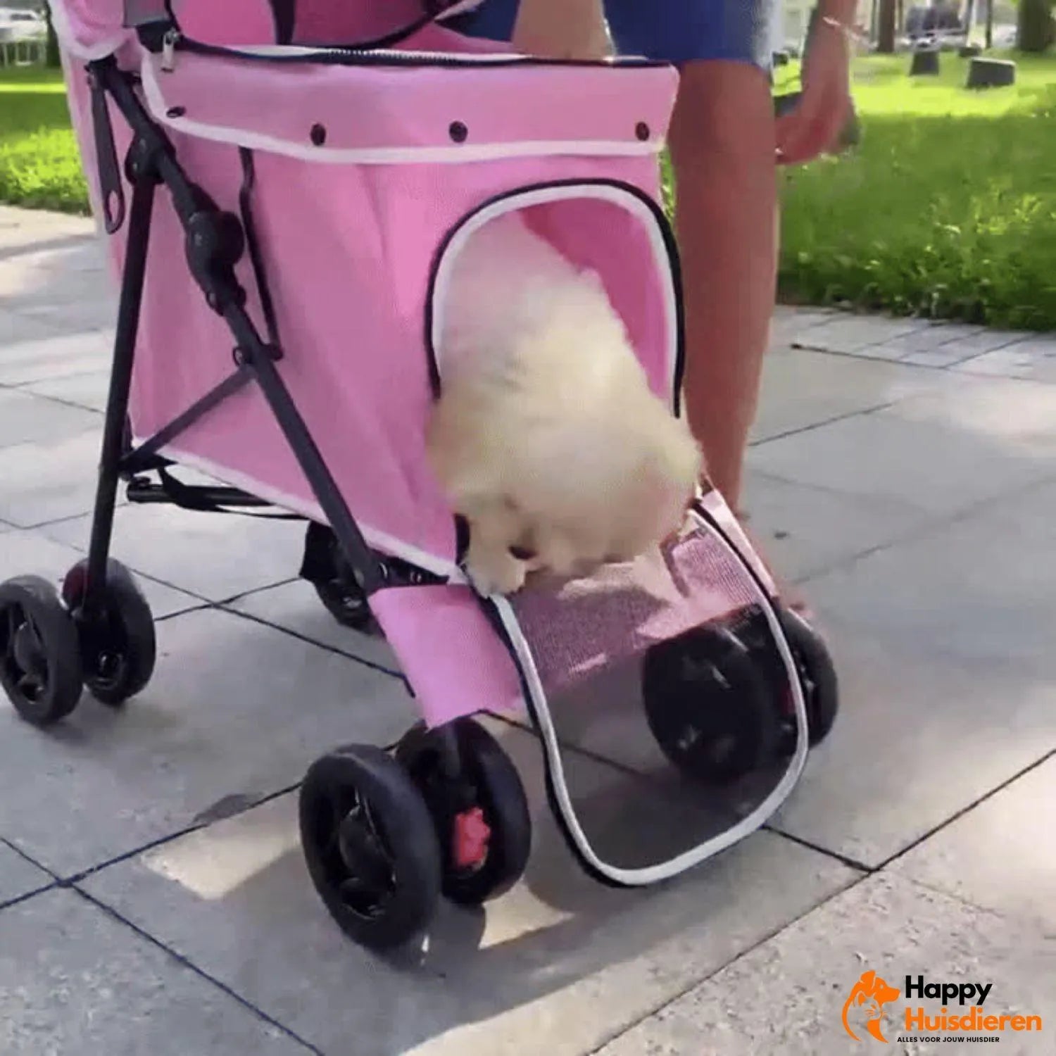 CozyMove Pet | Ruime opvouwbare kinderwagen voor comfortabele ritten