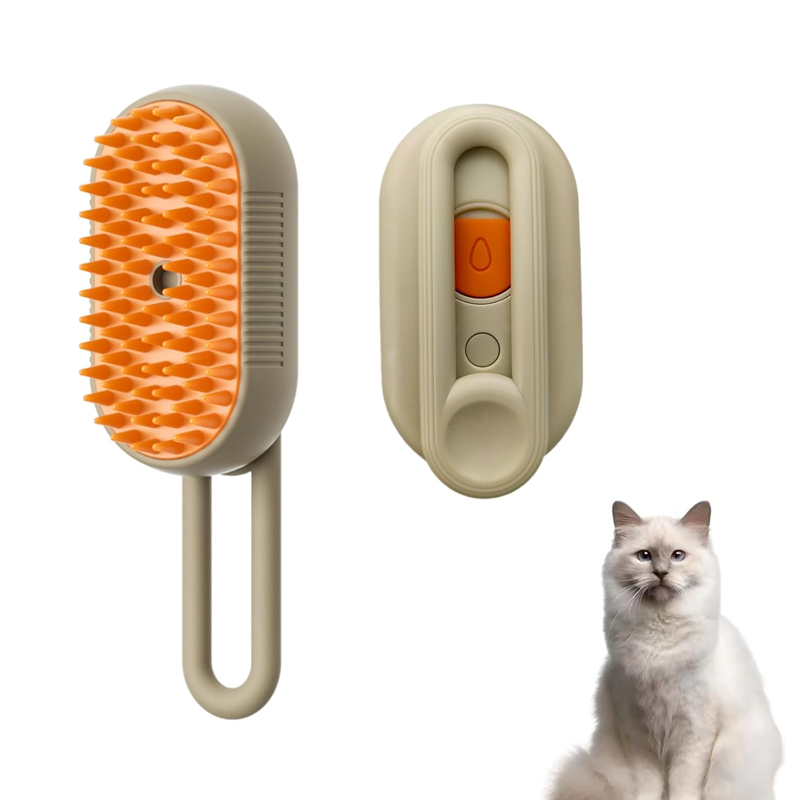 SteamGroom | Kattenborstel met stoomtechnologie voor een gezonde, haarvrije vacht