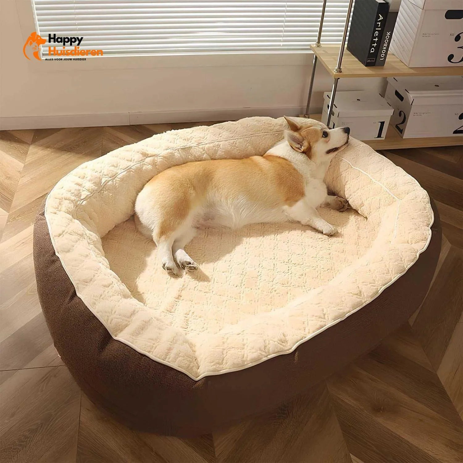 DonsDroom Nest | Grote Ovale Hondenmand voor Diepe Slaap