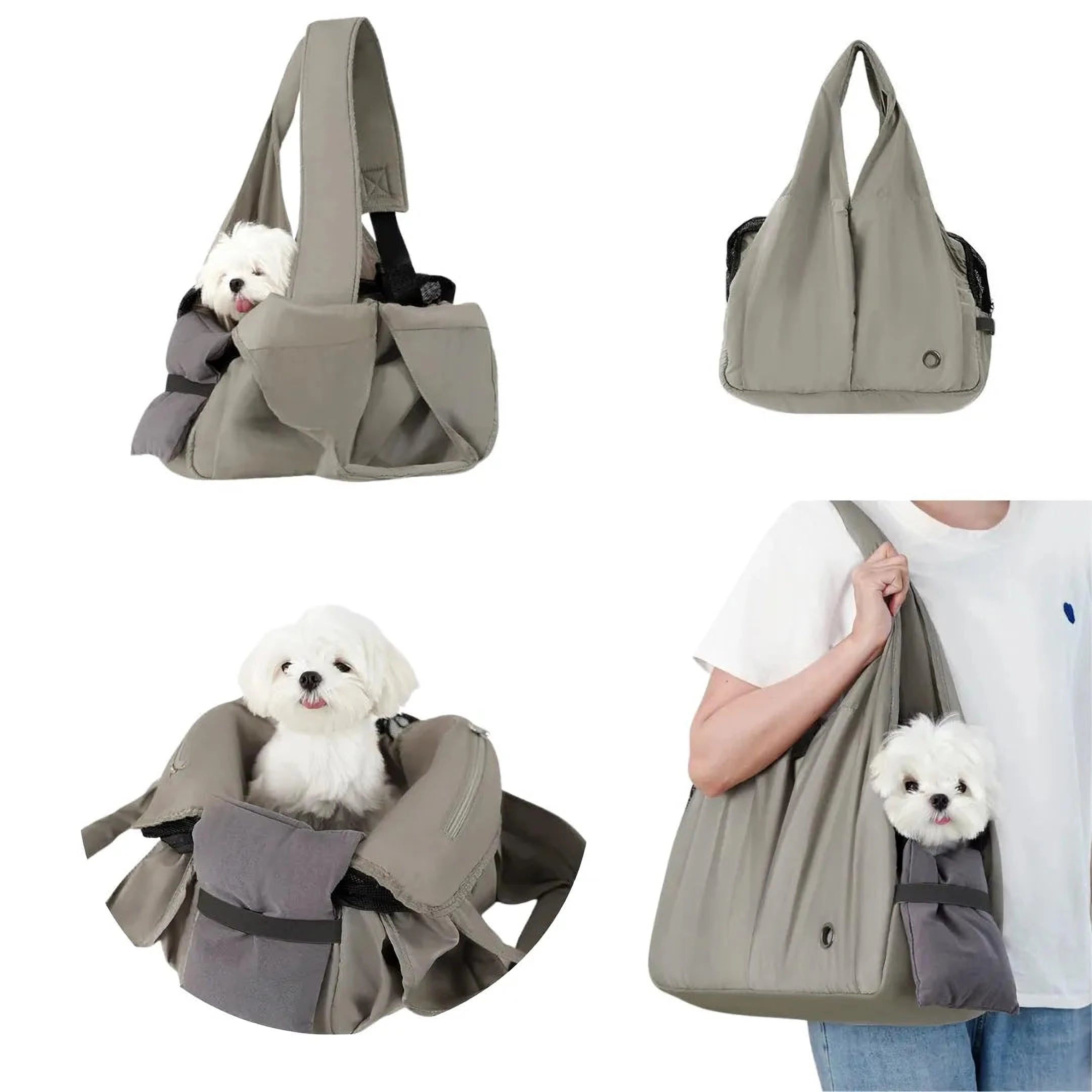 DraagMaatje | Vrije Honden Schoudertas voor Gemak