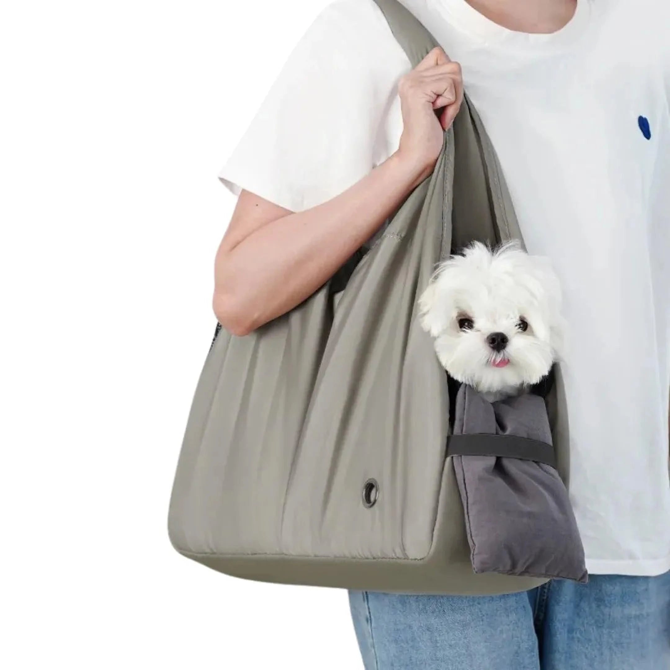 DraagMaatje | Vrije Honden Schoudertas voor Gemak