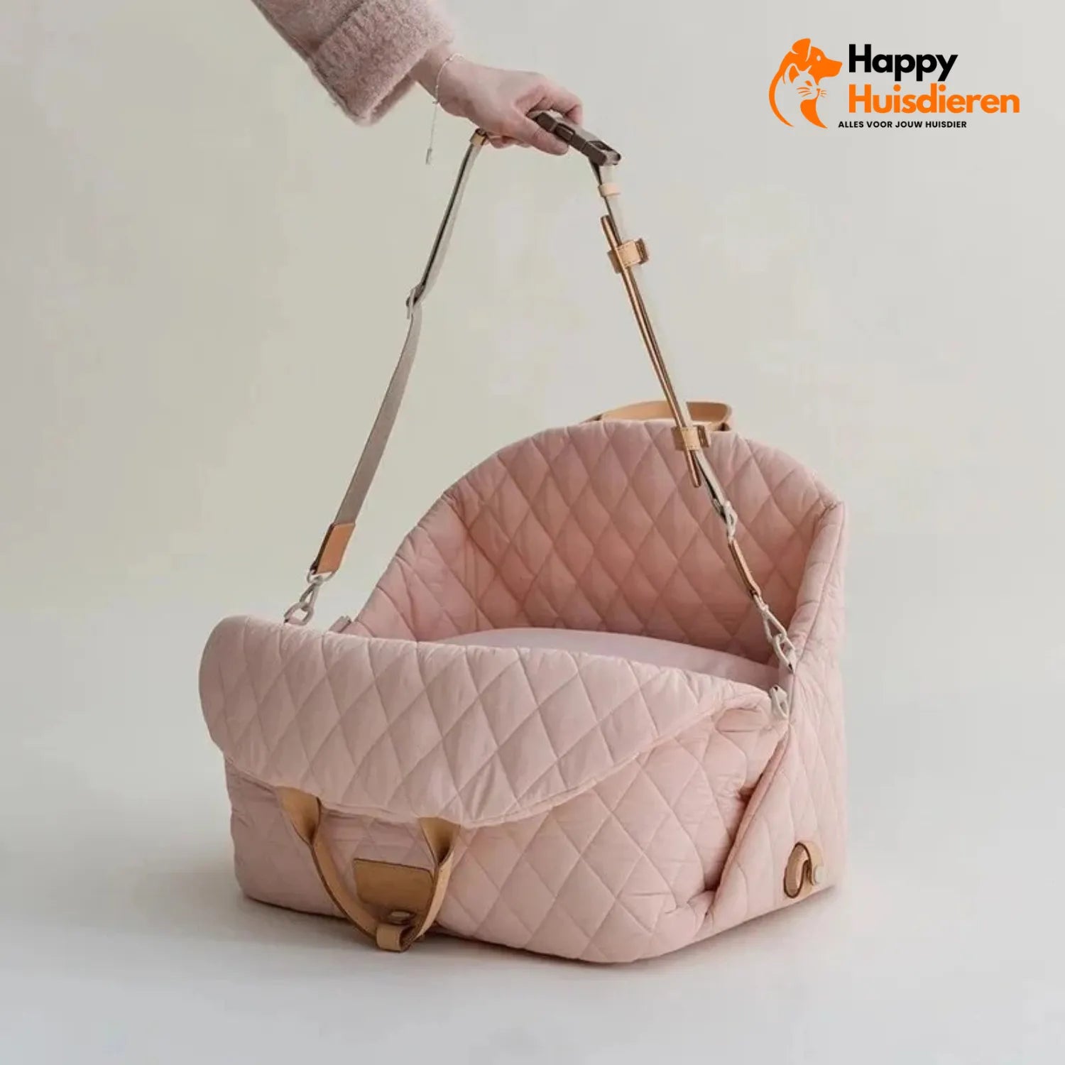 DraagtasVriend | Huisdieren Reistas Hond & Kat – Ademend mesh draagtas, lichtgewicht, opvouwbaar, wasbaar