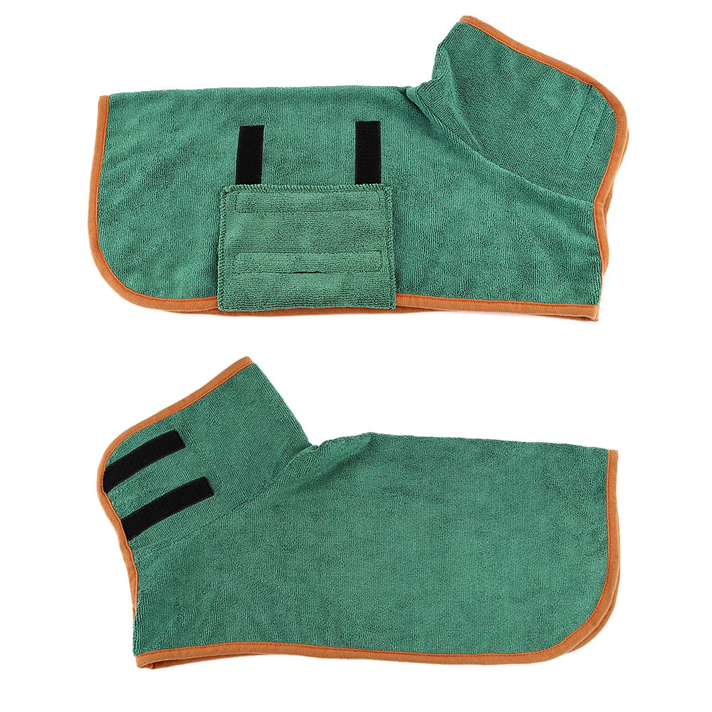 DryPup Robe | Sneldrogende hondenbadjas warm & verstelbaar